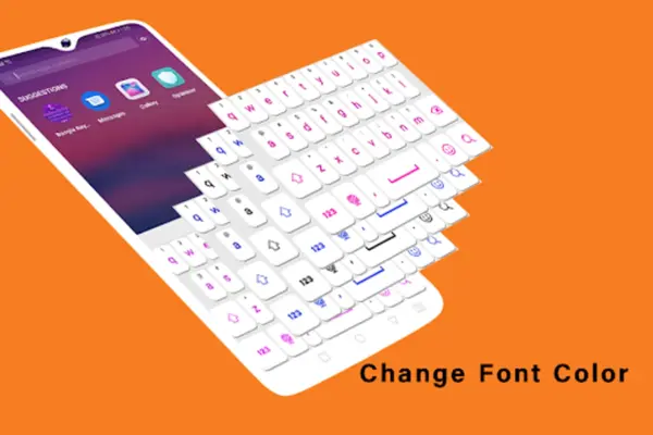 Qartuli Keyboard Font android App screenshot 5